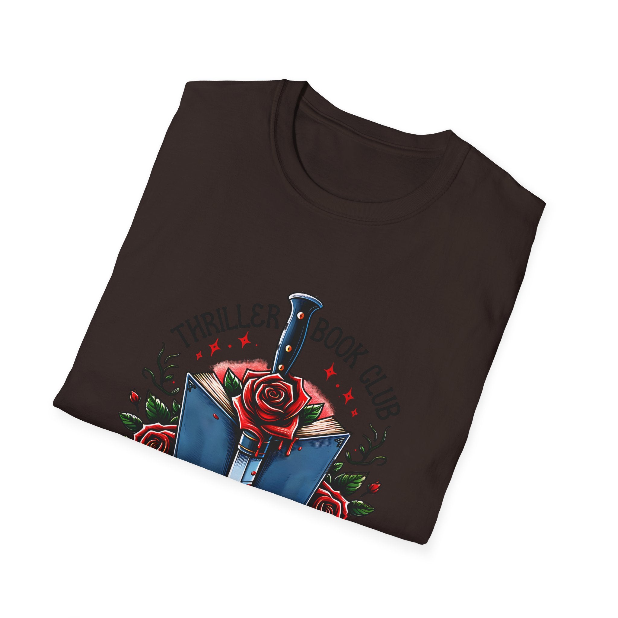 Thriller Book Club T-Shirt — “We Like Our Books Twisted” Graphic Tee