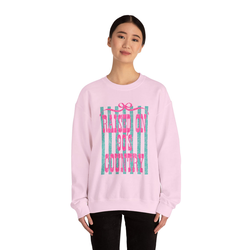 Raised on Big Country Crewneck Sweatshirt