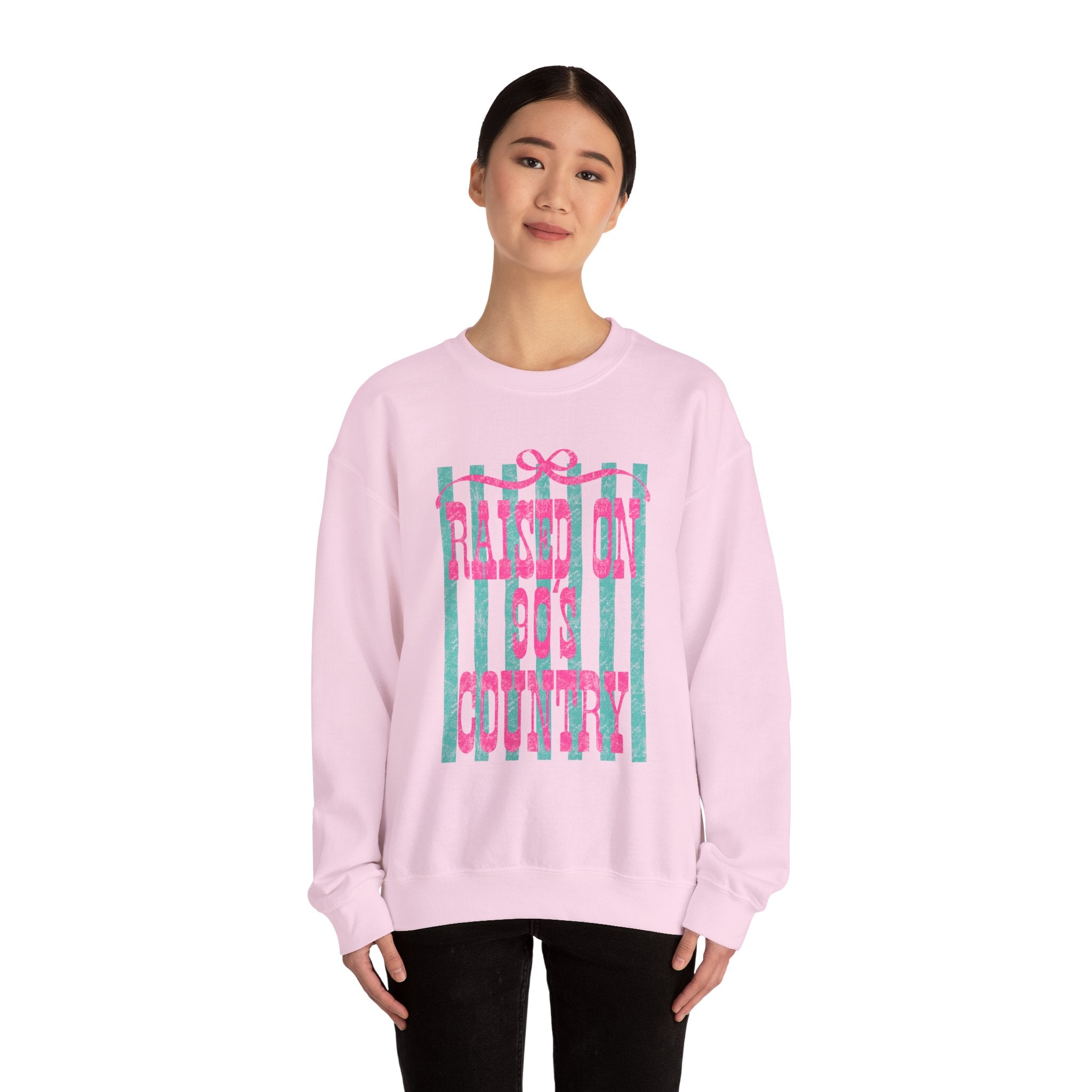 Raised on Big Country Crewneck Sweatshirt