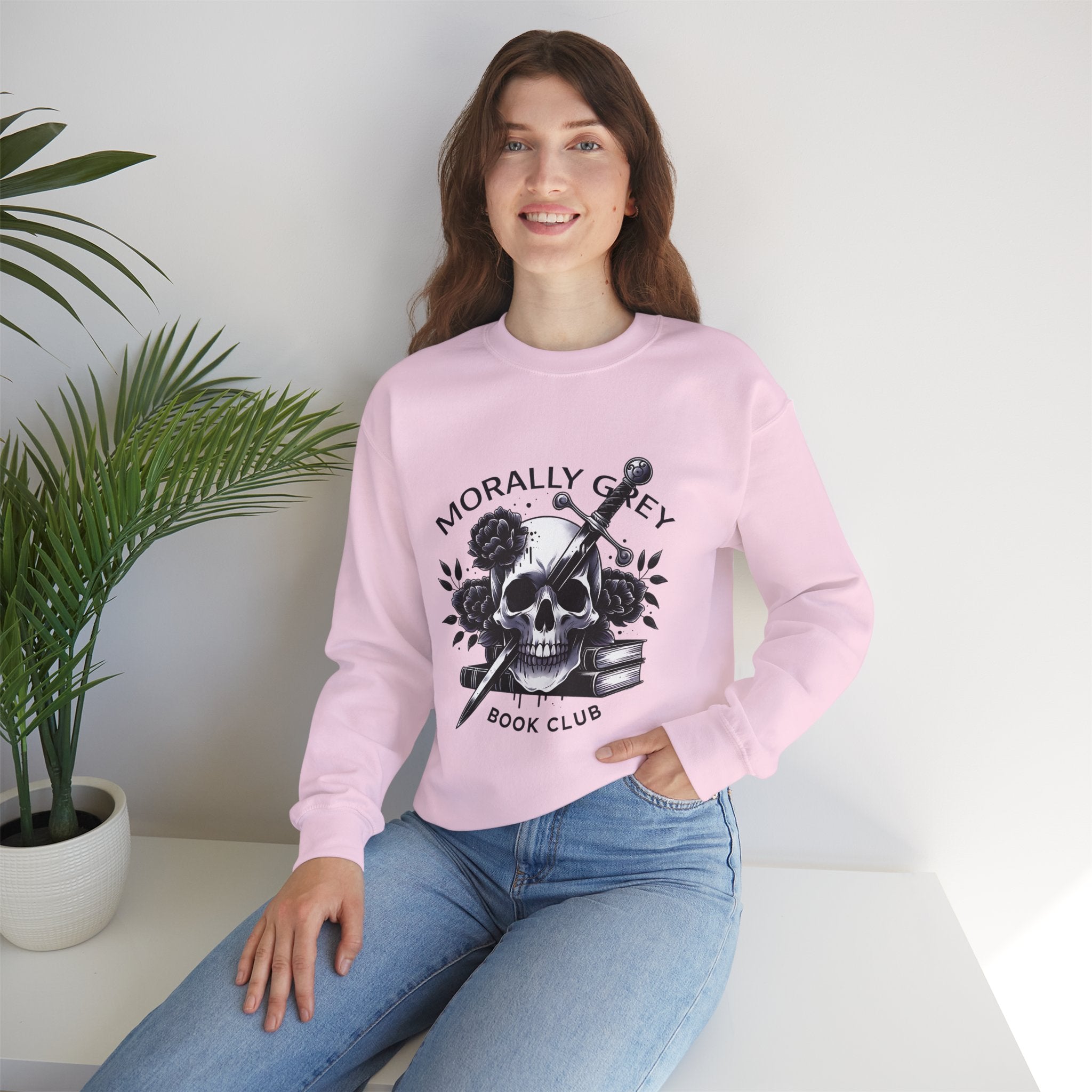 Skull & Dagger "Morally Grey" Book Club Sweatshirt