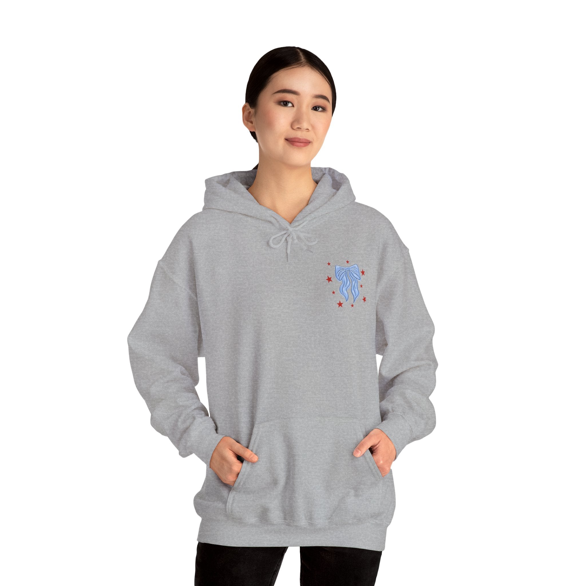 American Honey Hoodie — Retro Patriotic Graphic Sweatshirt