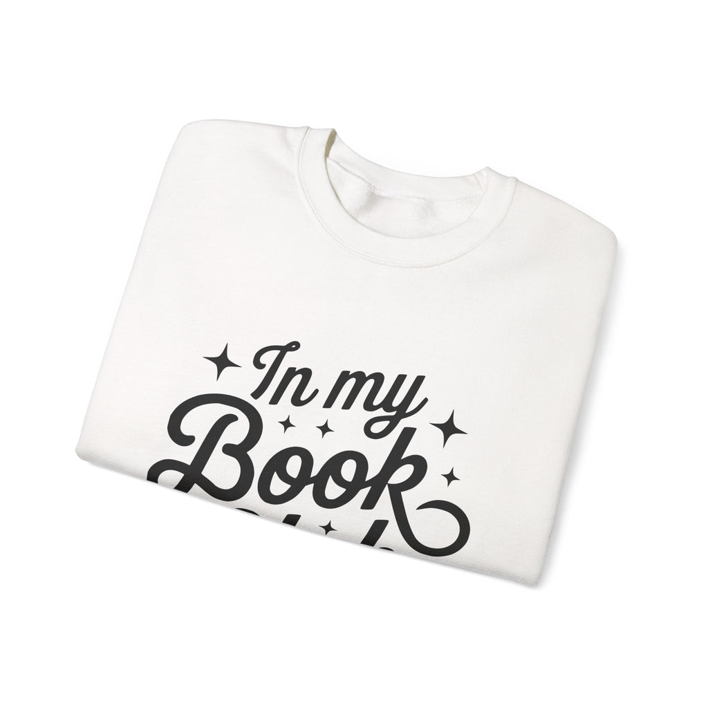 Book Club Crewneck Sweatshirt — "In My Book Club Era" Cozy Reader Pullover