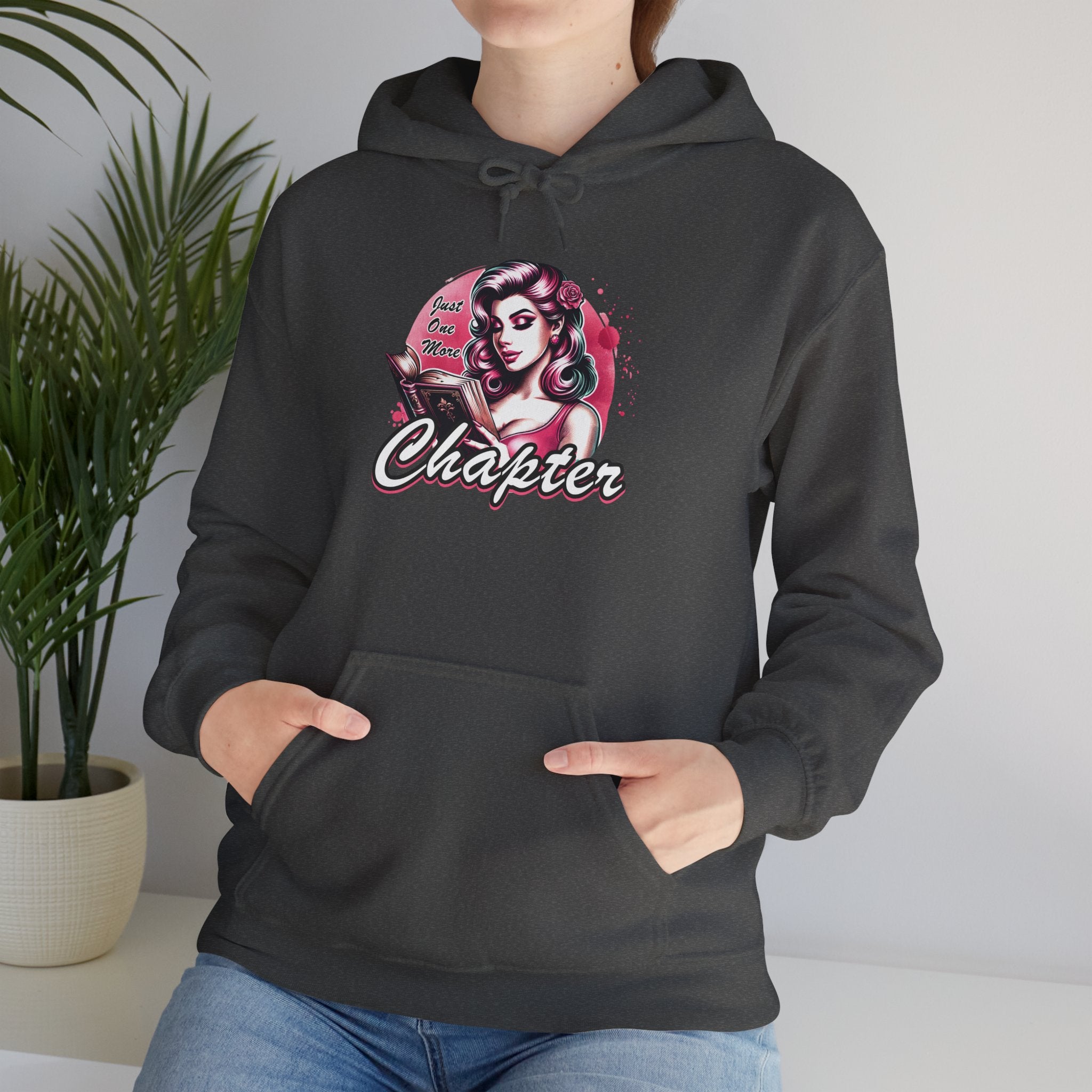 Hoodie — Retro Pinup 'Chapter' Graphic Crewneck Hoodie