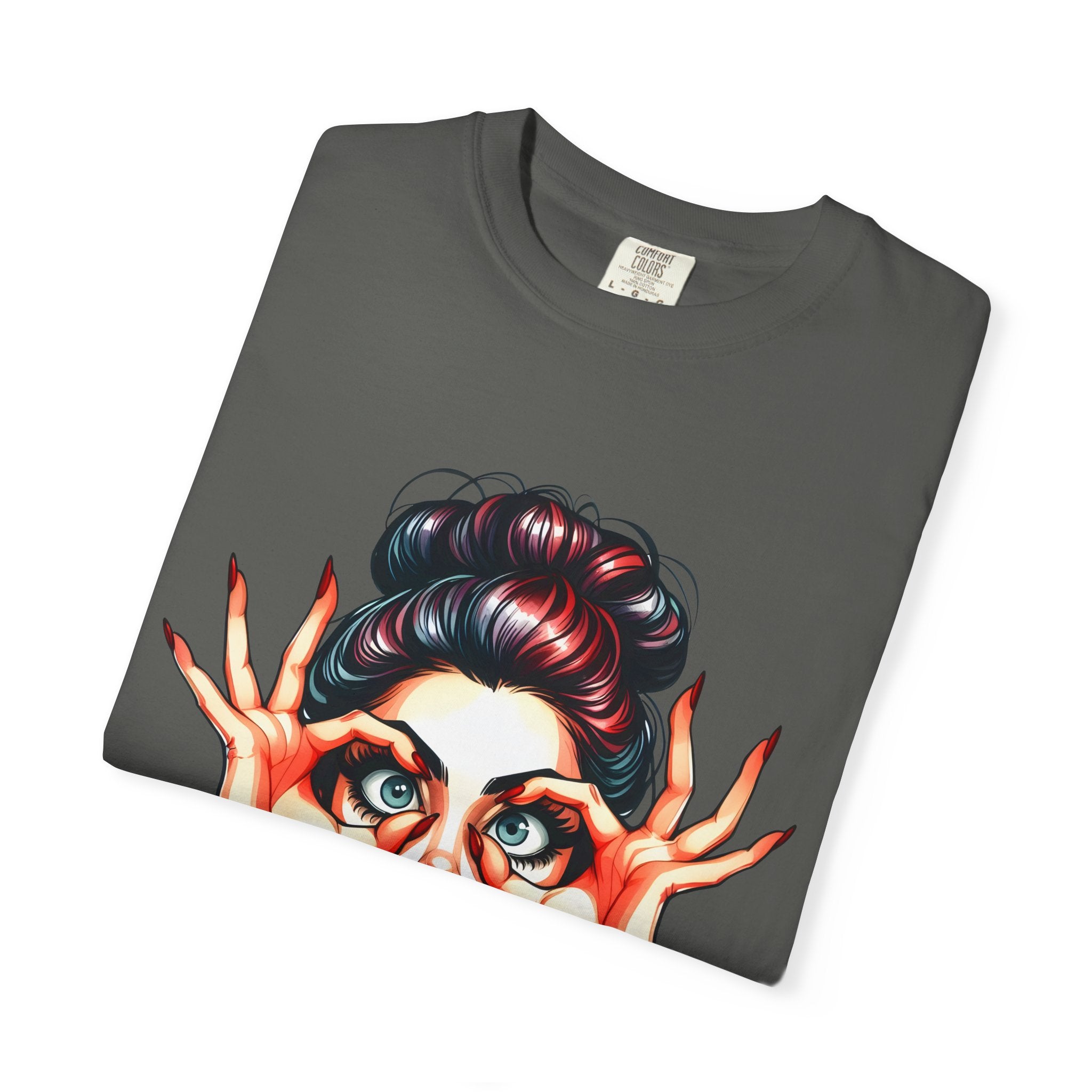 I See Stupid People T-Shirt — Funny Retro Woman Graphic Tee