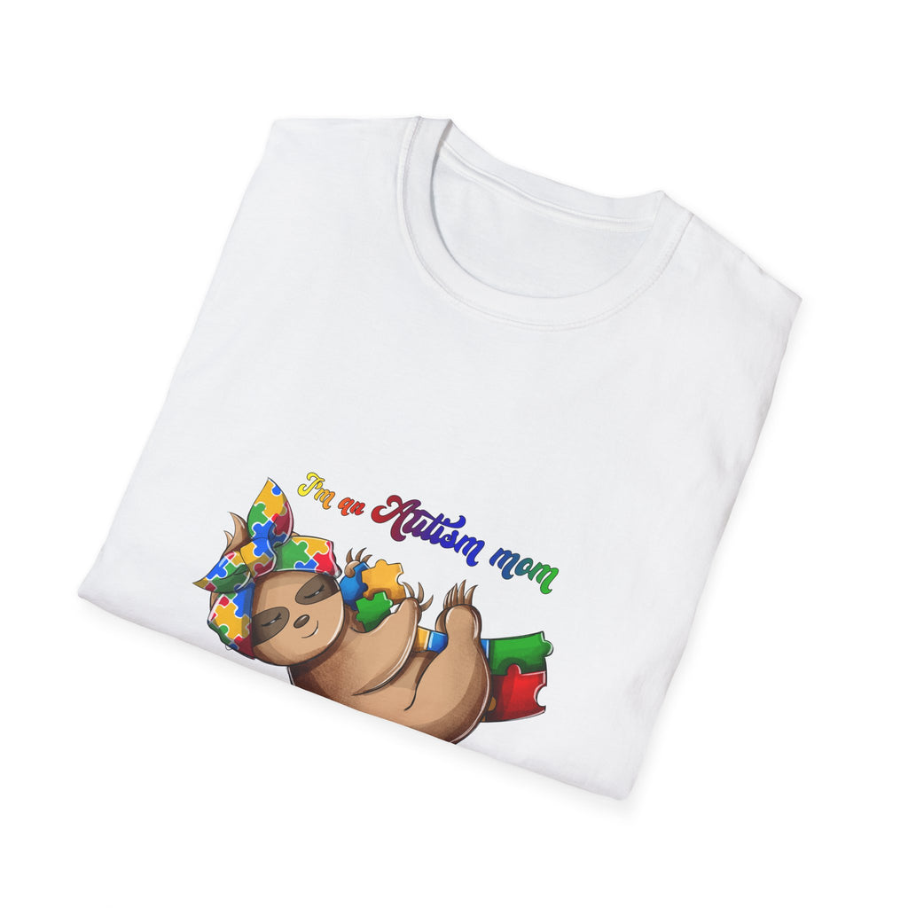 Sloth Pride T-Shirt — "I’m a Flirtin' Mama, I don’t have to be perfect, I make you today" Cute Rainbow Relaxed Tee